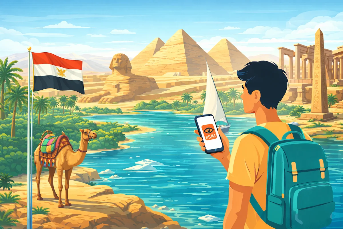 eSIM Egypten