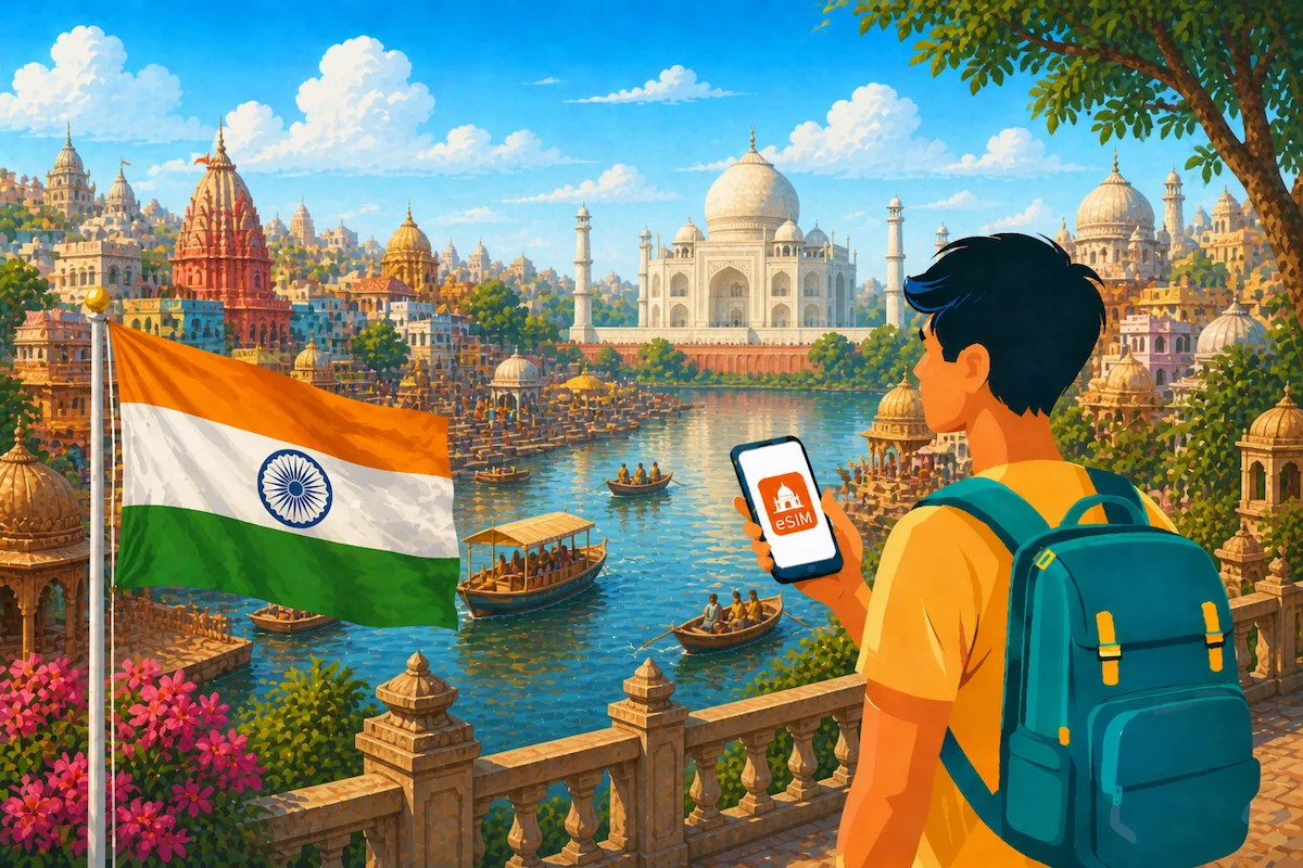 eSIM Indien